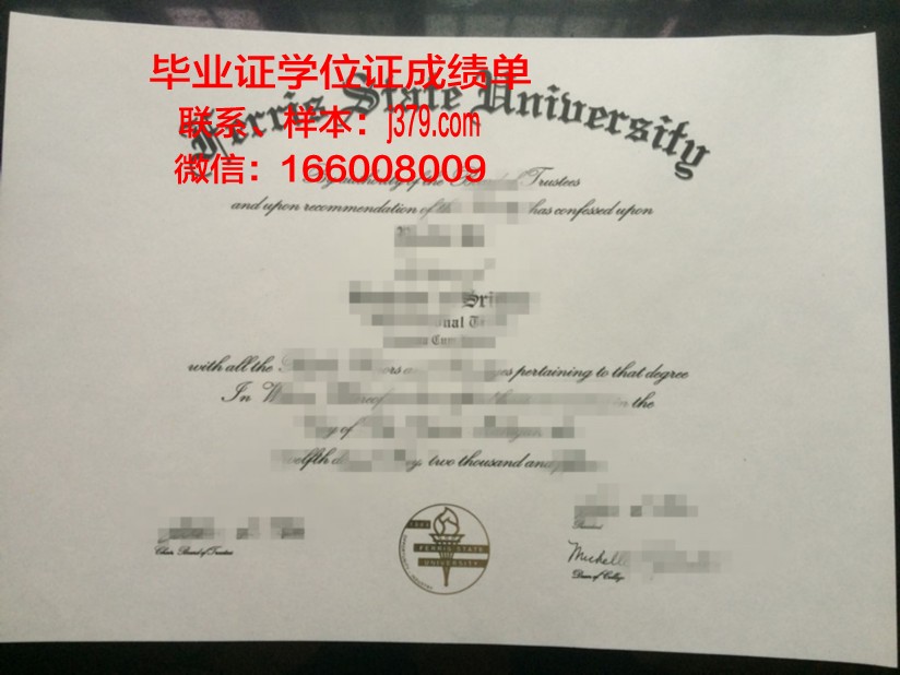 费里斯州立大学肯德尔艺术与设计学院毕业证原版