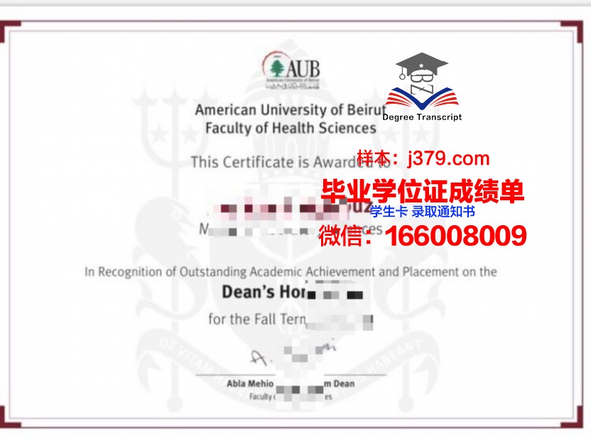 贝鲁特阿拉伯大学毕业证是什么样子(贝鲁特美国大学怎么样)