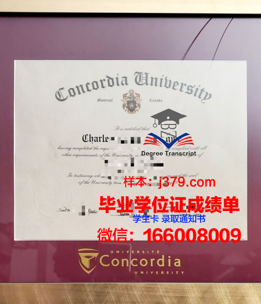 康考迪亚学院(纽约州)毕业证书图片模板(康考迪亚大学录取条件)
