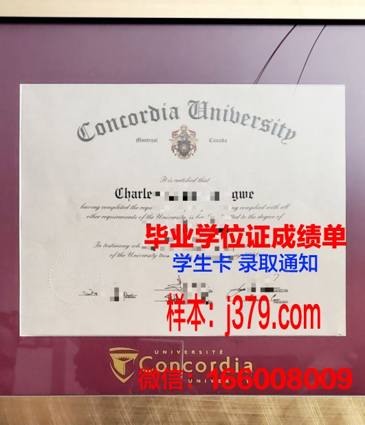 康考迪亚大学证书成绩单(康考迪亚大学国内认可度高吗)