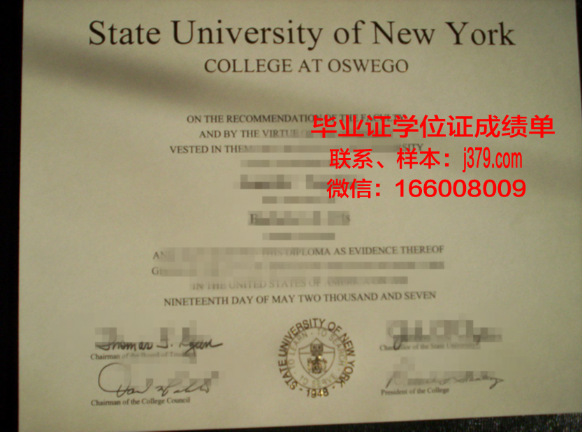 奥斯纳布吕克应用技术大学毕业证书图片模板(奥斯纳布鲁克应用科技大学)
