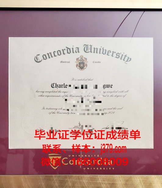 康考迪亚学院学位证(康考迪亚大学商学院排名)